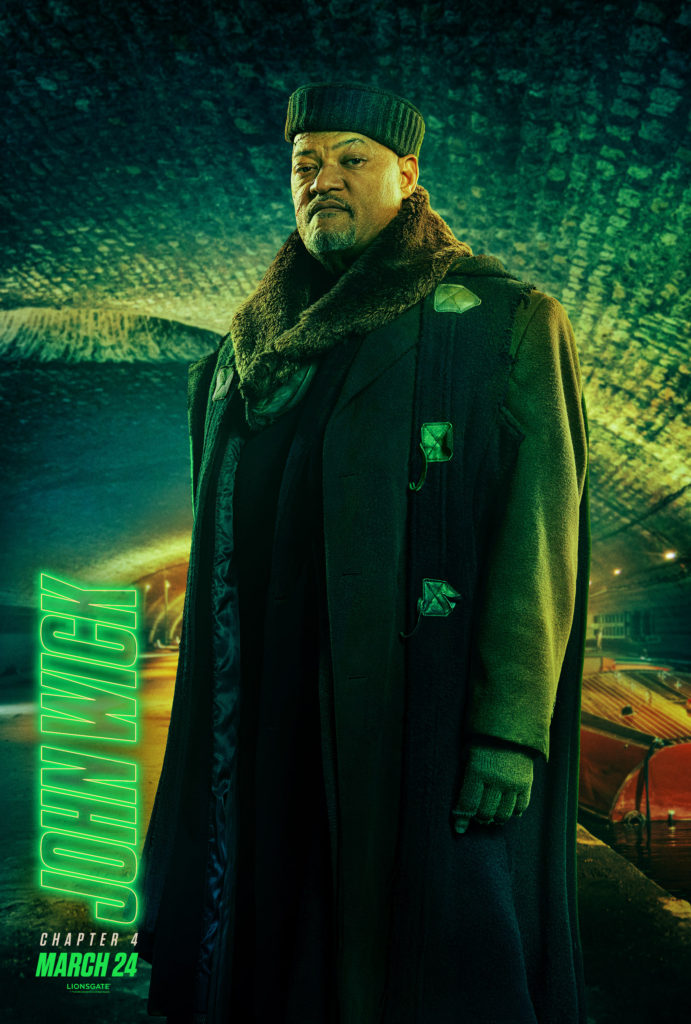 Laurence Fishburne Bowery King John Wick 4 personagens