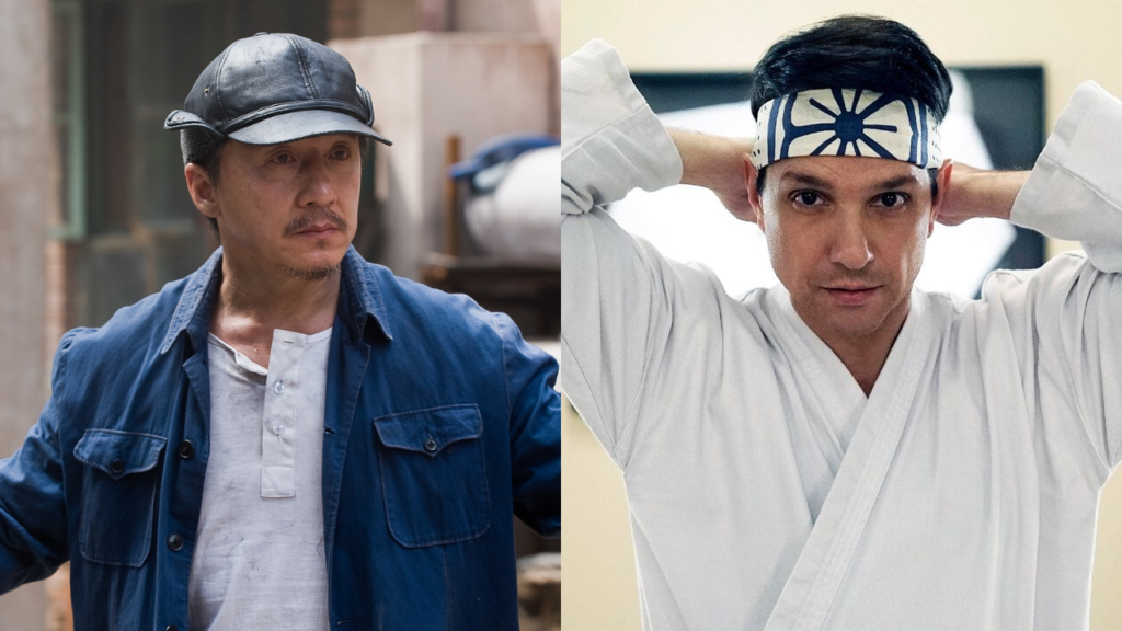 O filme Karate Kid de Ralph Macchio e Jackie Chan significa que o