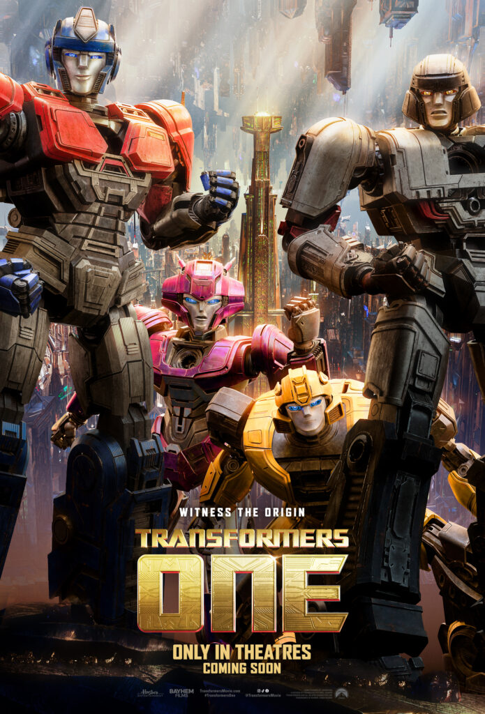 Pôster Transformers: O Início ONe novo filmes animação 