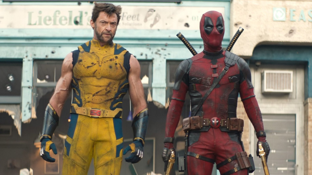 Cena do trailer de Deadpool & Wolverine com o Hugh Jackman sem as mangas