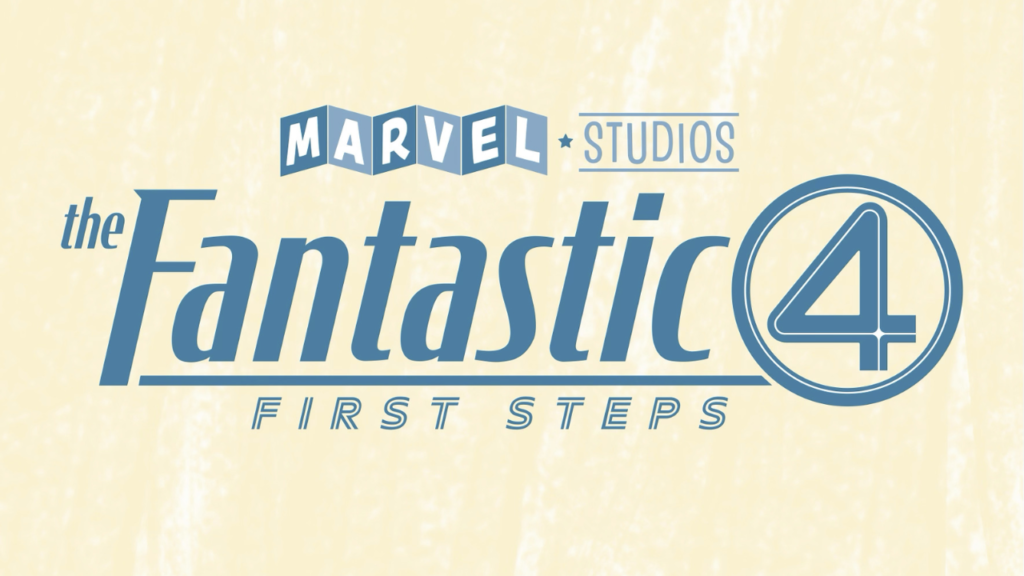 Quarteto Fantástico: First Steps logo marvel studios