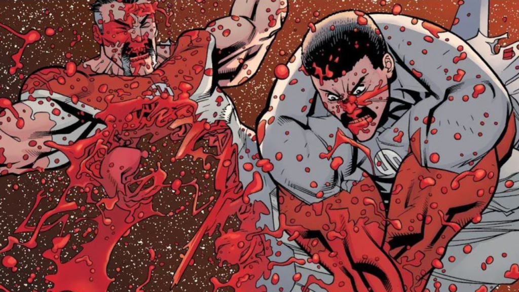 A morte do Omni-Man (Image Comics/Reprodução)