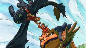 Naruto e Como Treinar o Seu Dragão ganham ilustração em colaboração feita por Masashi Kishimoto