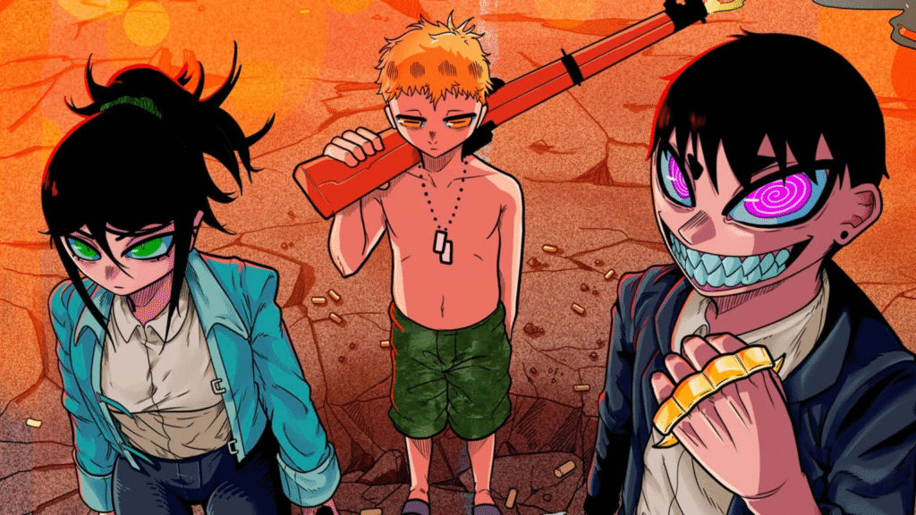 Kaleb, Noah e Mortuus, de Sense Life (Imagem: Reprodução/Glitch Tellend)